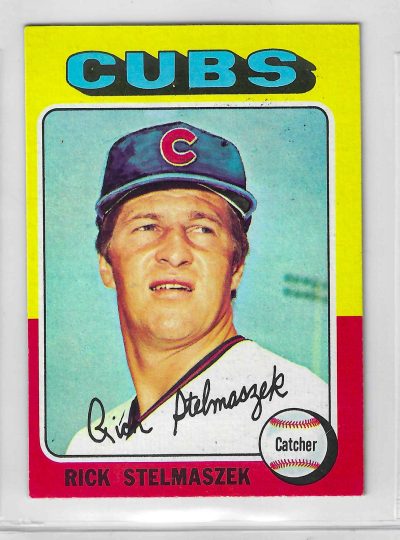 1975 Topps MINI Baseball - SET BREAK - Rick Stelmaszek #338