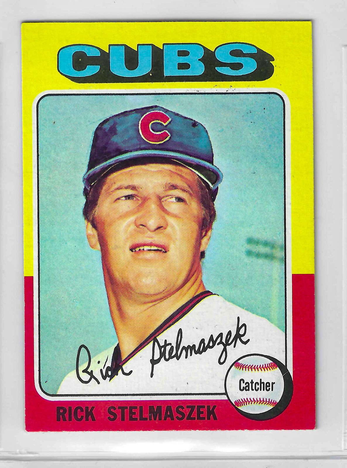 1975 Topps MINI Baseball - SET BREAK - Rick Stelmaszek #338