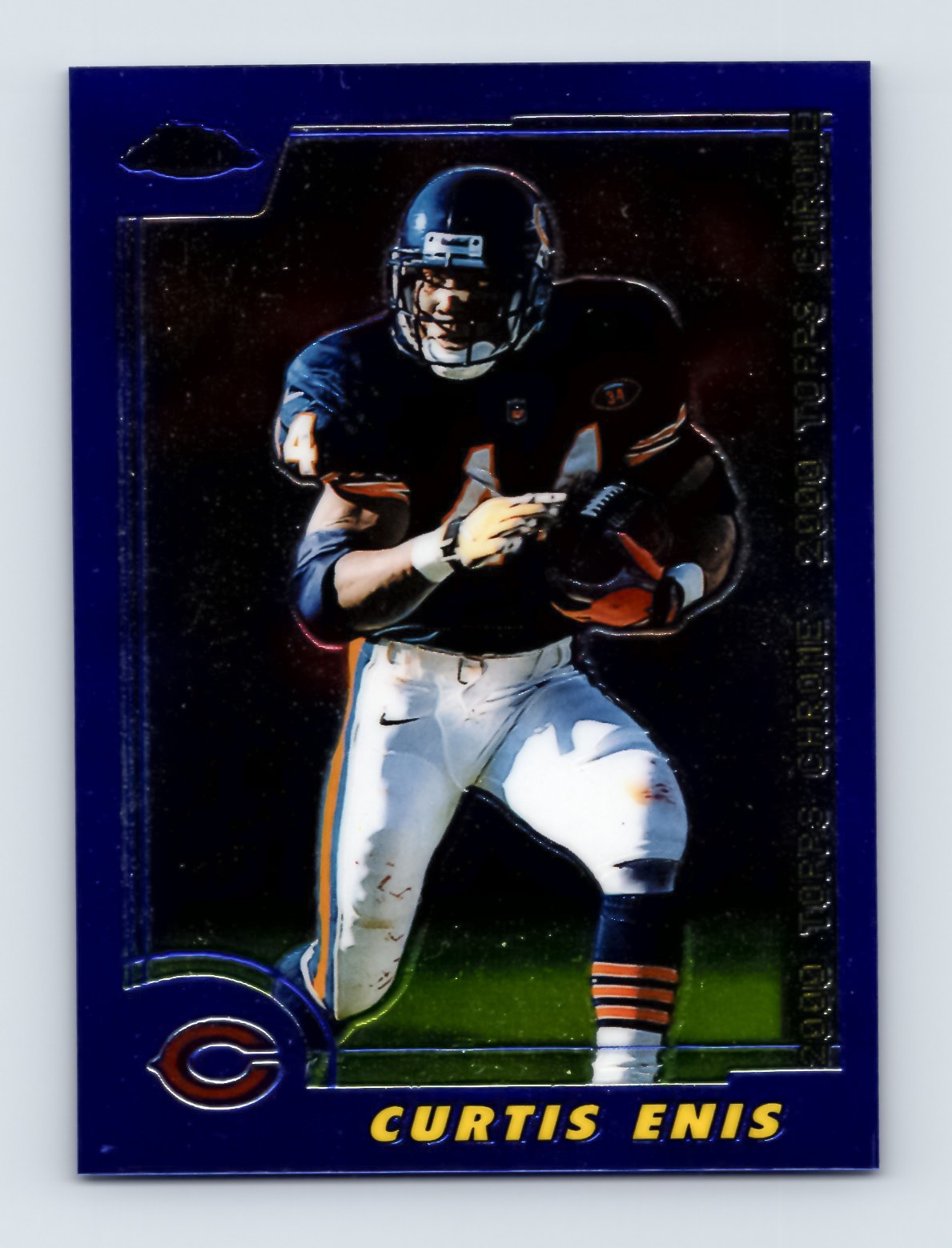 2000 Topps Chrome Curtis Enis #91 Chicago Bears RC Rookie Card Excellent