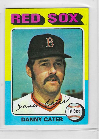 1975 Topps MINI Baseball - SET BREAK - Danny Cater #645