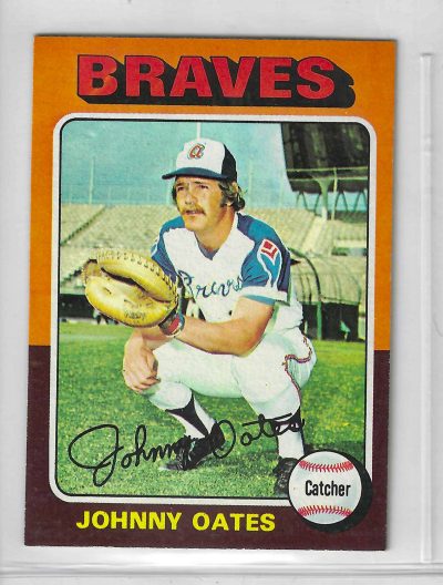 1975 Topps MINI Baseball - SET BREAK - Johnny Oates #319