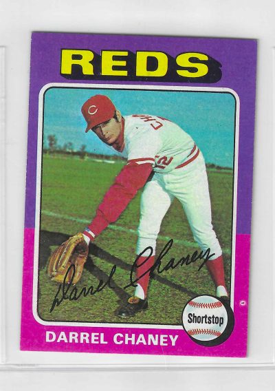 1975 Topps MINI Baseball - SET BREAK - Darrel Chaney #581