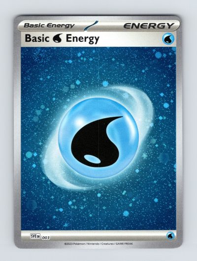SVE: Scarlet & Violet Energies #003 Basic Water Energy (Cosmos Holo)