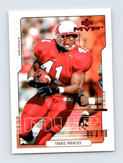 2000 Upper Deck MVP #211 Travis Prentice Miami Browns Rookie RC EXCELLENT
