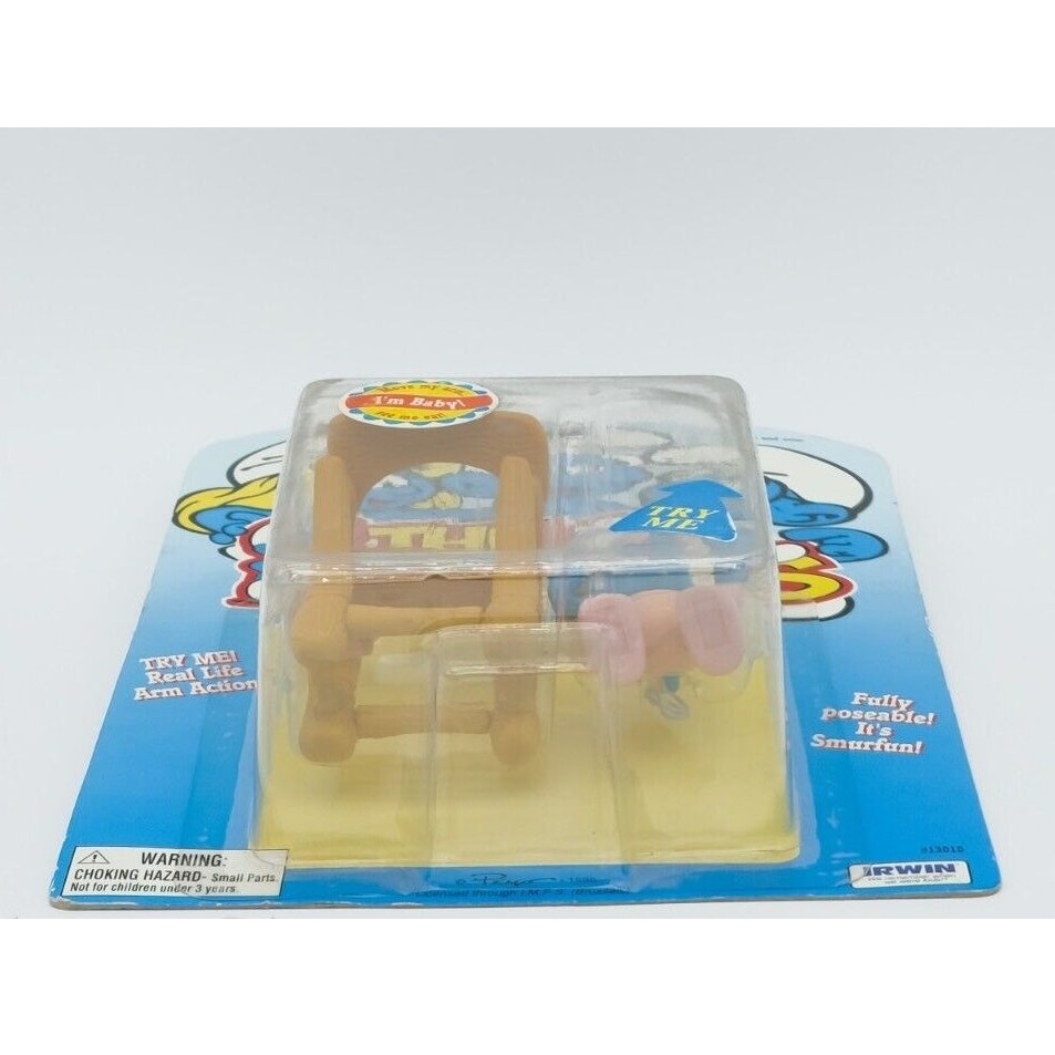 The Smurfs Baby Poseable Figure Irwin #13010 Peyo 1996 Vintage - Image 5