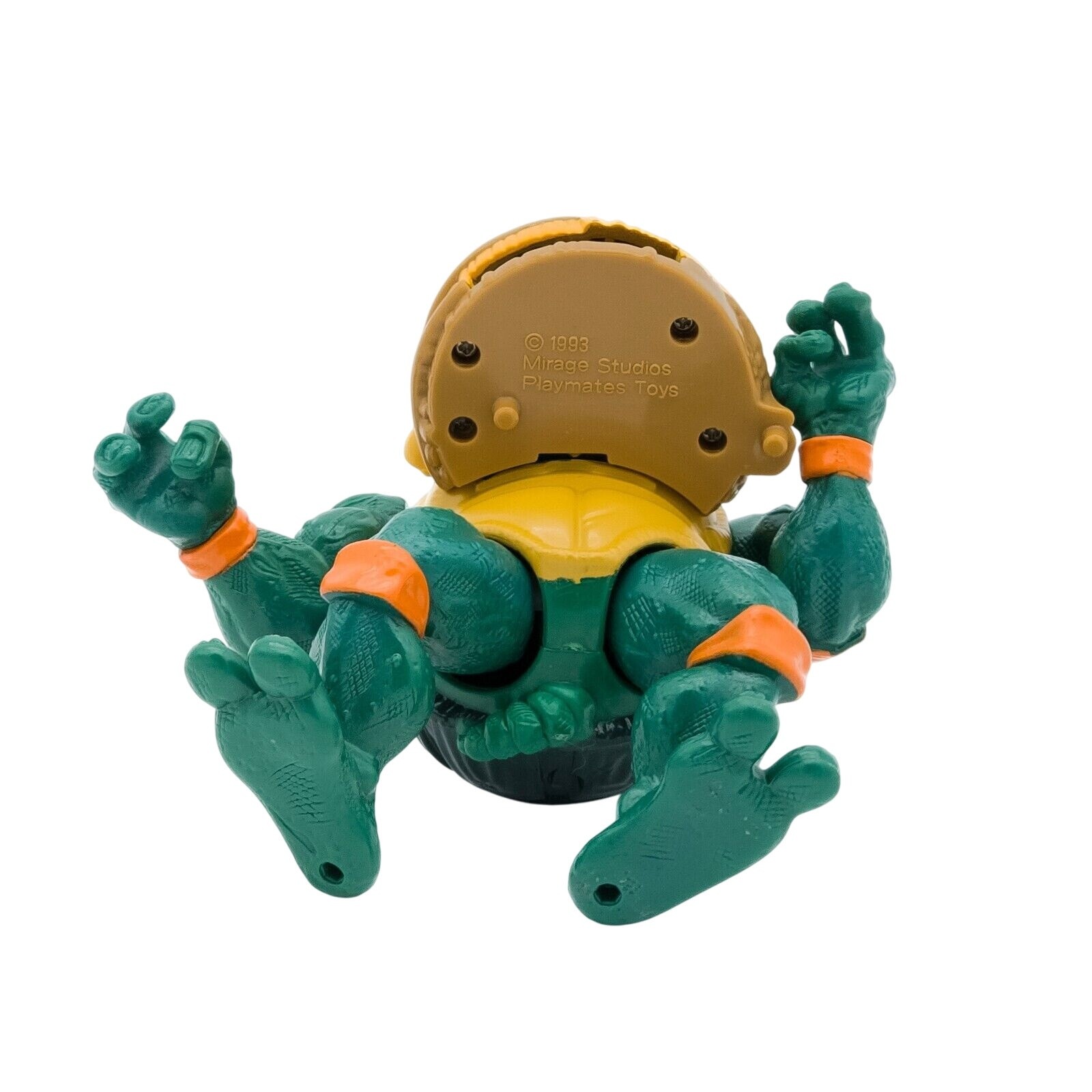 Teenage Mutant Ninja Turtles Pizza tossin Michelangelo action figure 1993 Mirage - Image 3