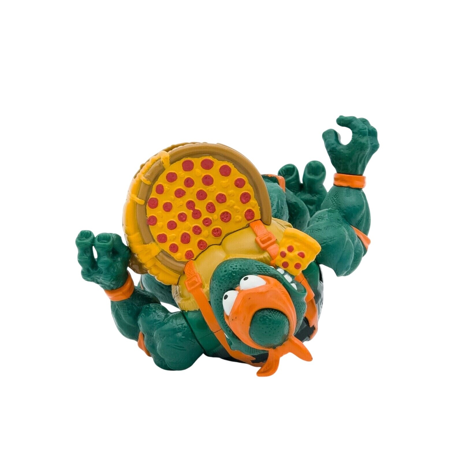 Teenage Mutant Ninja Turtles Pizza tossin Michelangelo action figure 1993 Mirage - Image 4