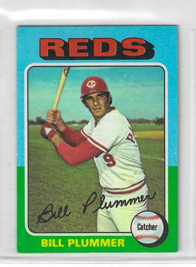 1975 Topps MINI Baseball - SET BREAK - Bill Plummer #656