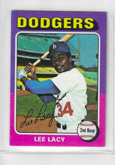 1975 Topps MINI Baseball - SET BREAK - Lee Lacy #631