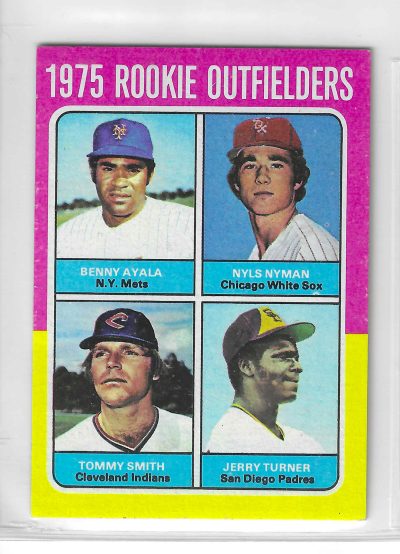 1975 Topps MINI Baseball - SET BREAK - Rookie Outfielders #619
