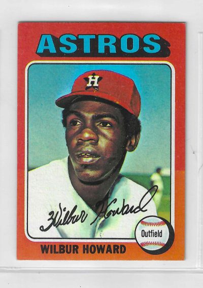 1975 Topps MINI Baseball - SET BREAK - Wilbur Howard #563