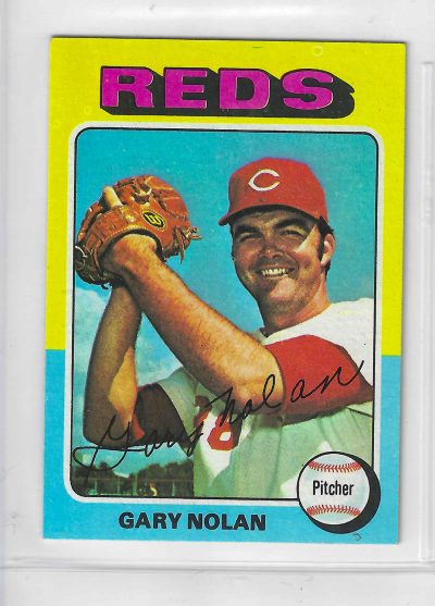 1975 Topps MINI Baseball - SET BREAK - Gary Nolan #562