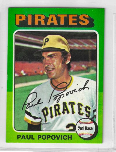 1975 Topps MINI Baseball - SET BREAK - Paul Popovich #359