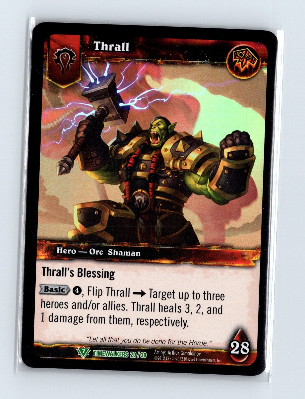 World of Warcraft Thrall - Timewalkers Heroes 20/30 (TWK) 2012