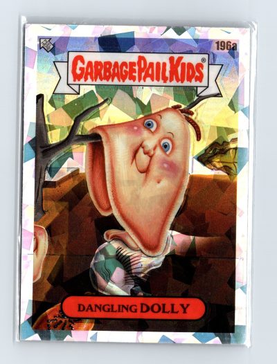 Garbage Pail Kids sticker trading card 1986 Topps #196a Dangling Dolly