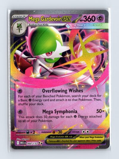 Mega Gardevoir EX 060/132 Mega Evolution Double Rare Pokemon TCG