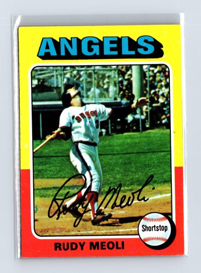 1975 Topps Baseball - SET BREAK - #533 Rudy Meoli