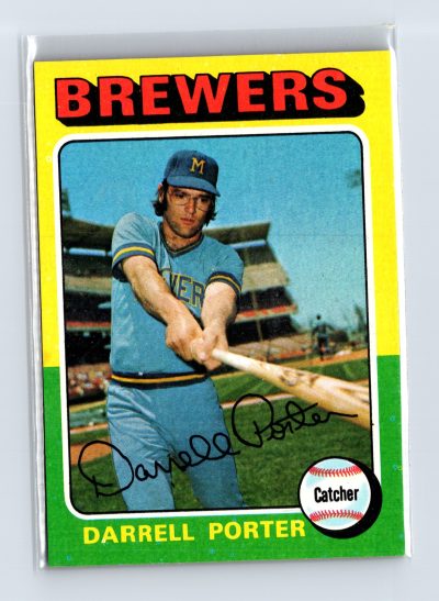 1975 Topps Baseball - SET BREAK - #52 Darrell Porter