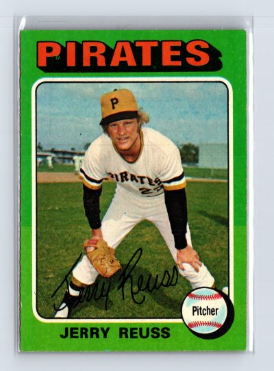 1975 Topps Baseball - SET BREAK - #124 Jerry Reuss