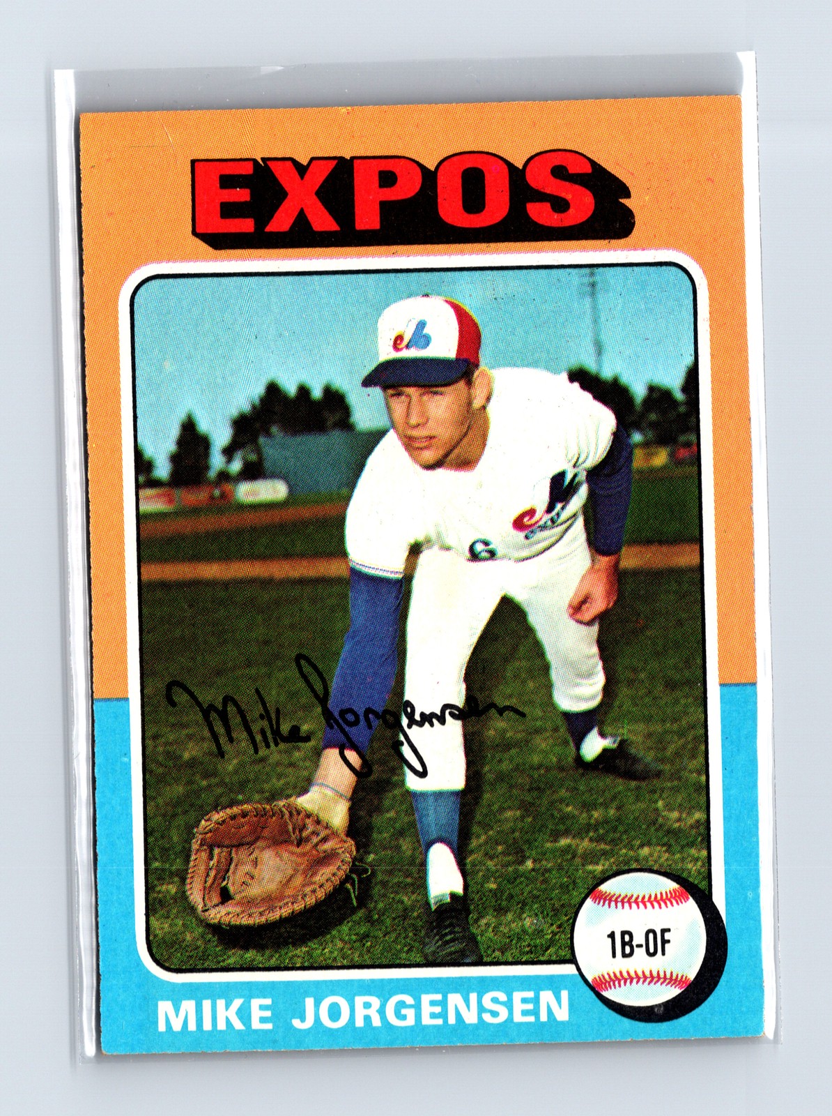 1975 Topps Baseball - SET BREAK - #286 Mike Jorgensen