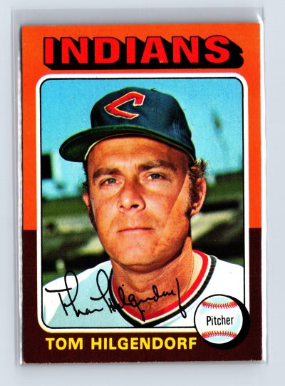 1975 Topps Baseball - SET BREAK - #377 Tom Hilgendorf
