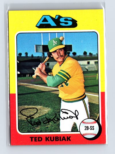 1975 Topps Baseball - SET BREAK - #329 Ted Kubiak