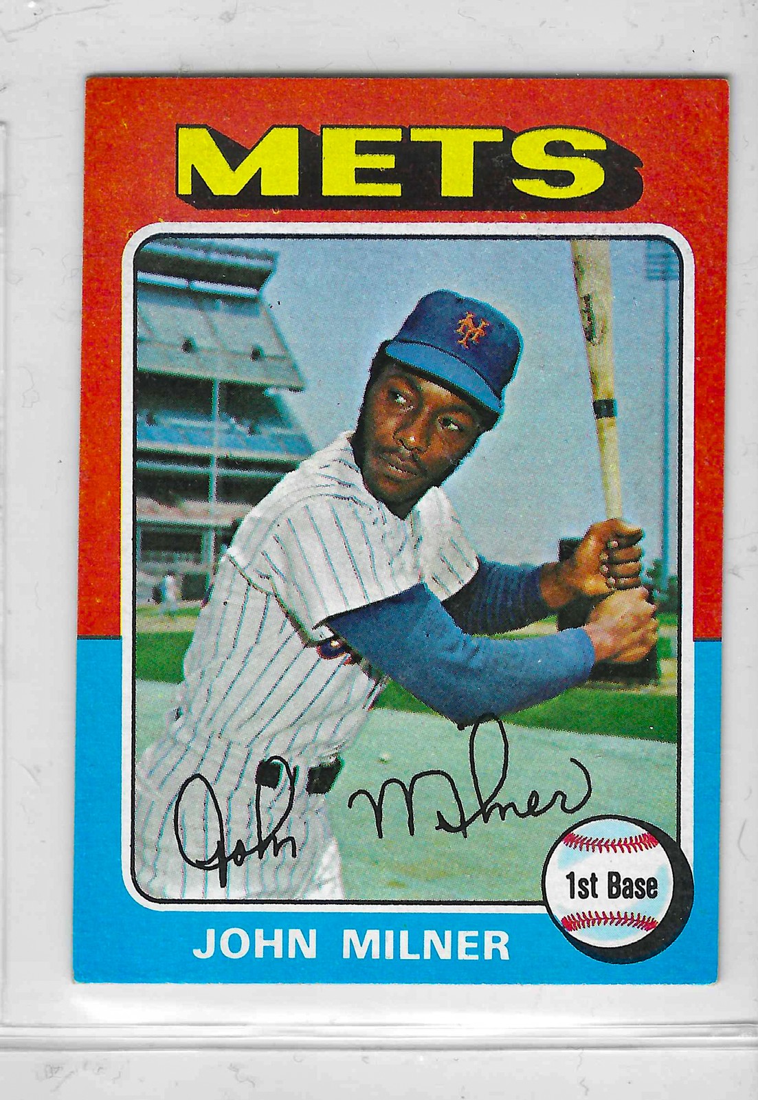 1975 Topps MINI Baseball - SET BREAK - John Milner #264