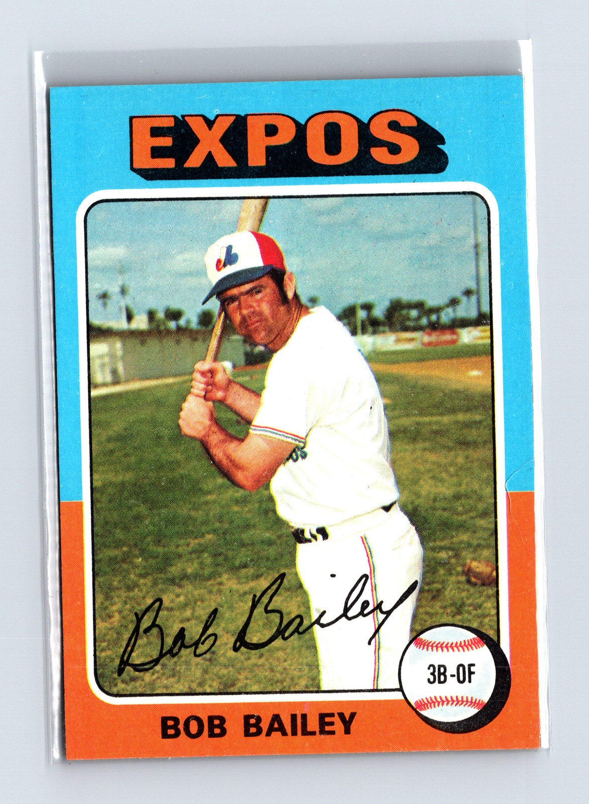 1975 Topps Baseball - SET BREAK - #365 Bob Bailey