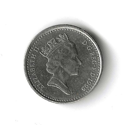 1995 British Queen Elizabeth II D.G REG F.D 5 Pence - UK - C-0013