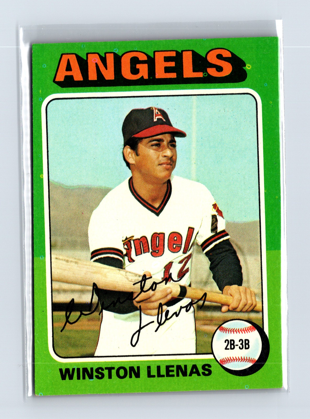 1975 Topps Baseball - SET BREAK - #597 Winston Llenas