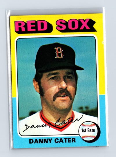 1975 Topps Baseball - SET BREAK - #645 Danny Cater
