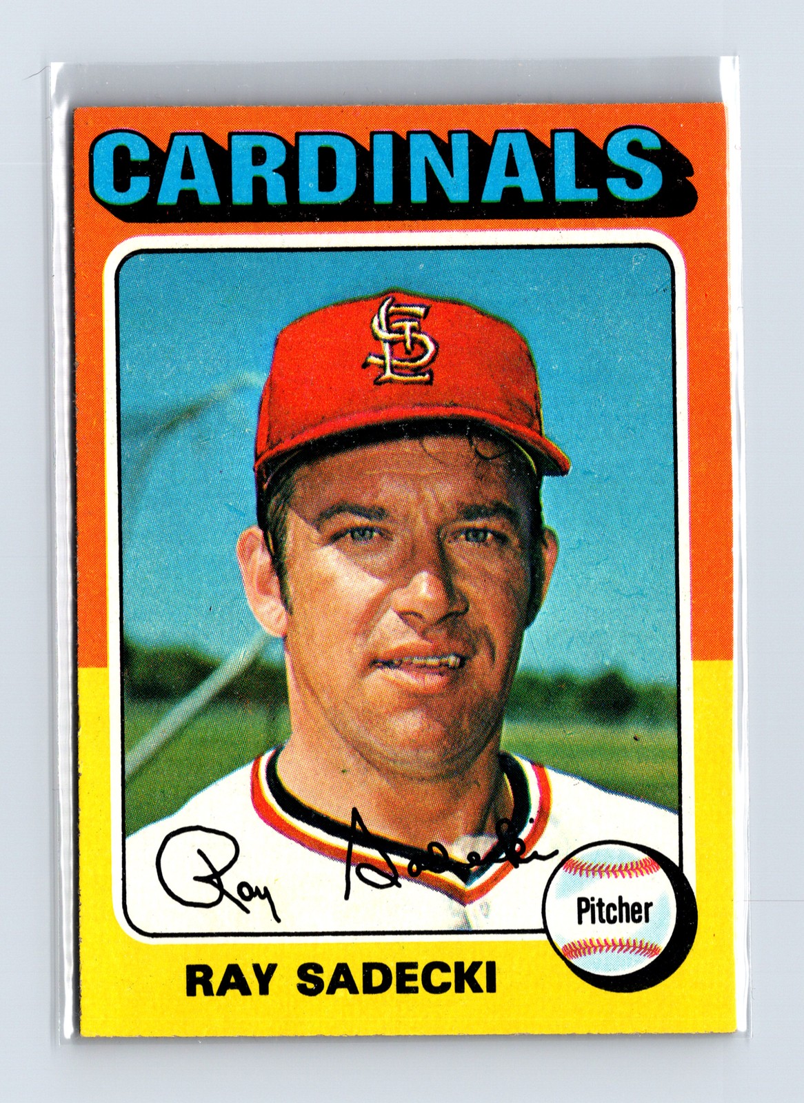 1975 Topps Baseball - SET BREAK - #349 Ray Sadecki