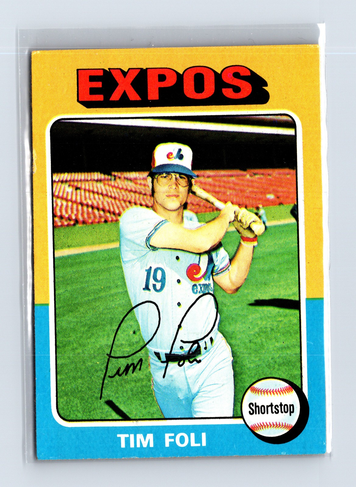 1975 Topps Baseball - SET BREAK - #149 Tim Foli
