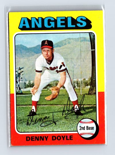 1975 Topps Baseball - SET BREAK - #187 Denny Doyle