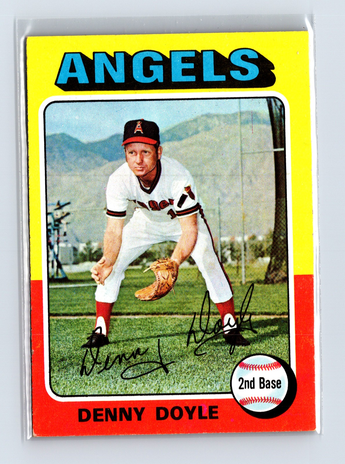 1975 Topps Baseball - SET BREAK - #187 Denny Doyle