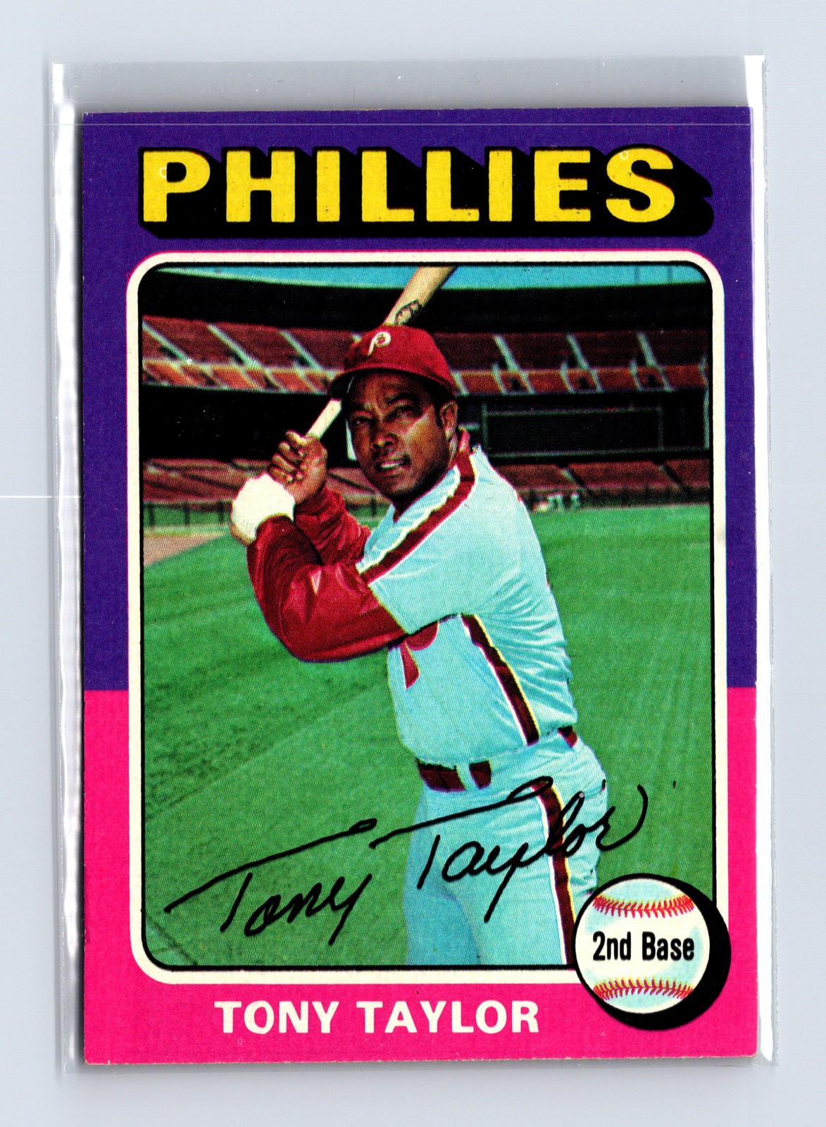 1975 Topps Baseball - SET BREAK - #574 Tony Taylor