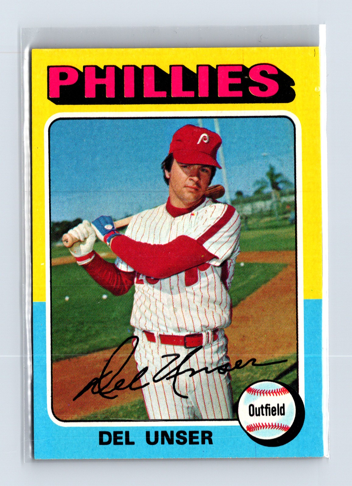 1975 Topps Baseball - SET BREAK - #138 Del Unser