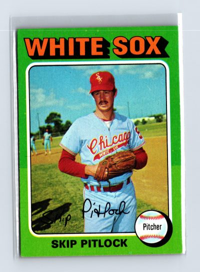 1975 Topps Baseball - SET BREAK - #579 Skip Pitlock