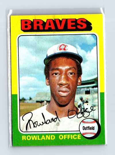 1975 Topps Baseball - SET BREAK - #262 Rowland Office (RC)