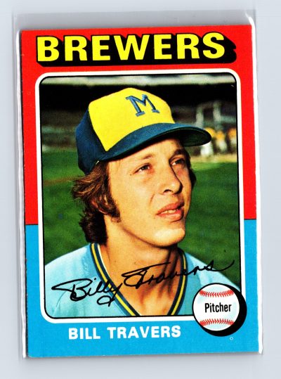 1975 Topps Baseball - SET BREAK - #488 Bill Travers
