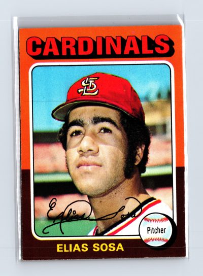 1975 Topps Baseball - SET BREAK - #398 Elias Sosa