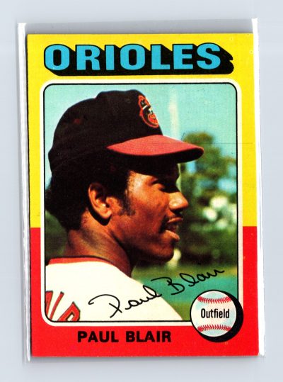 1975 Topps Baseball - SET BREAK - #275 Paul Blair
