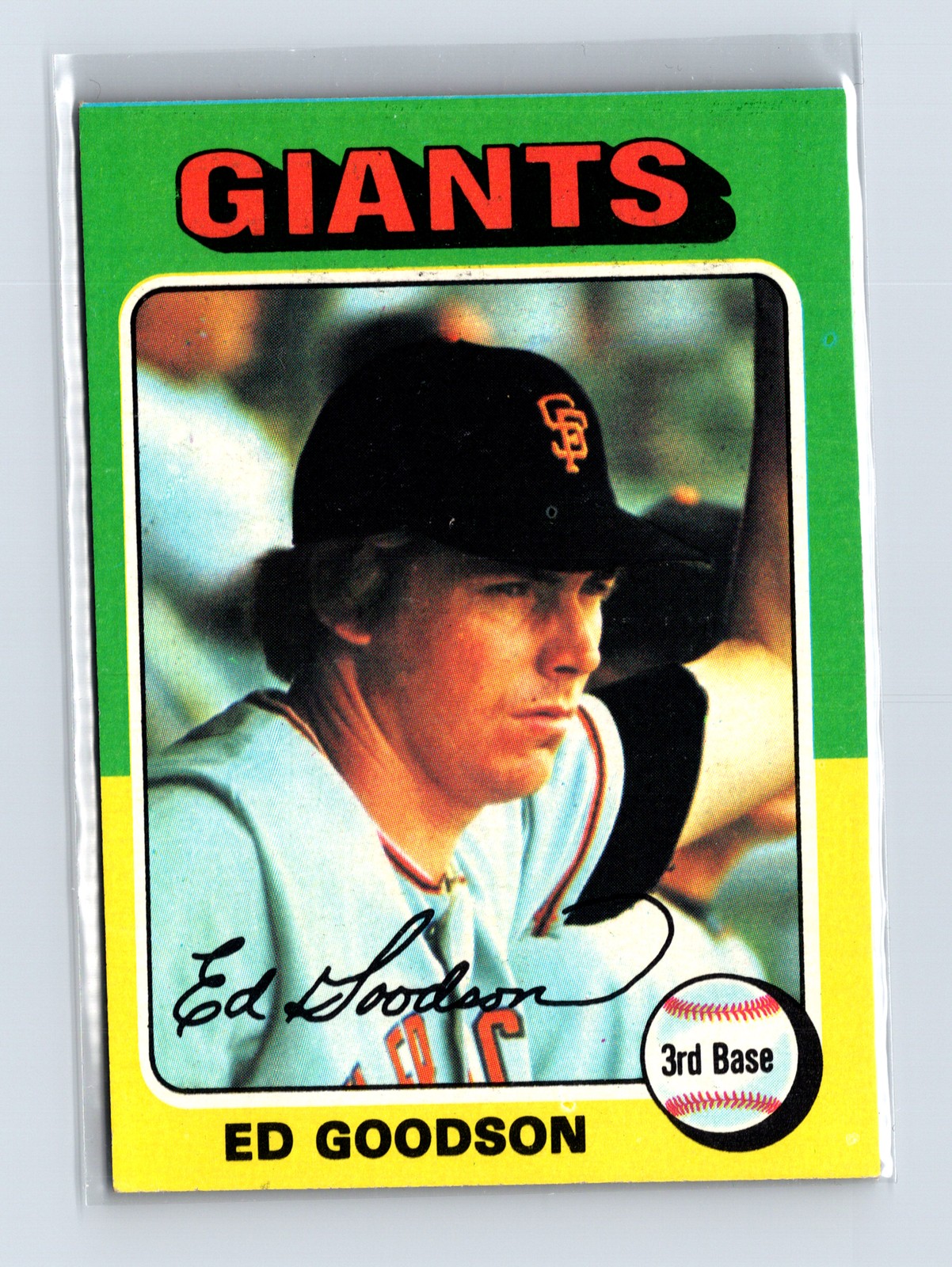 1975 Topps Baseball - SET BREAK - #322 Ed Goodson