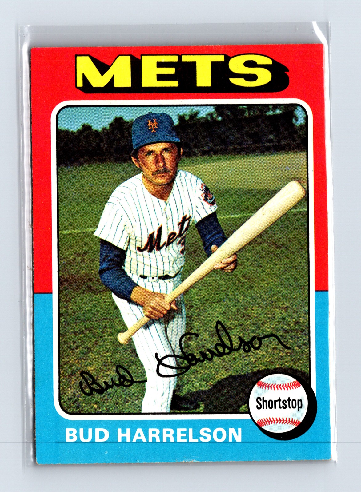 1975 Topps Baseball - SET BREAK - #395 Bud Harrelson