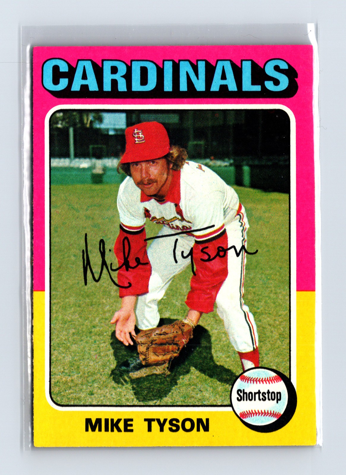 1975 Topps Baseball - SET BREAK - #231 Mike Tyson