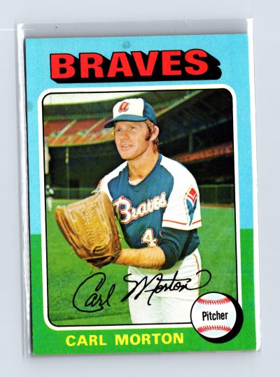 1975 Topps Baseball - SET BREAK - #237 Carl Morton