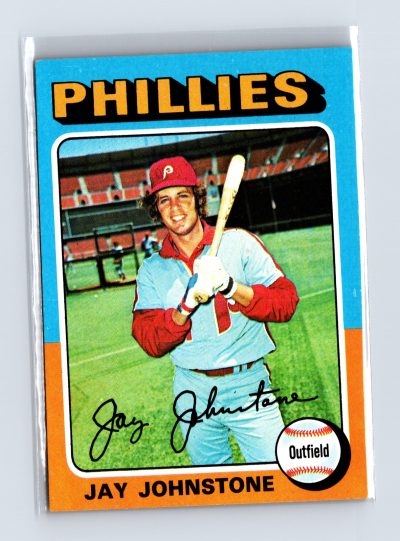 1975 Topps Baseball - SET BREAK - #242 Jay Johnstone