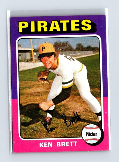 1975 Topps Baseball - SET BREAK - #250 Ken Brett