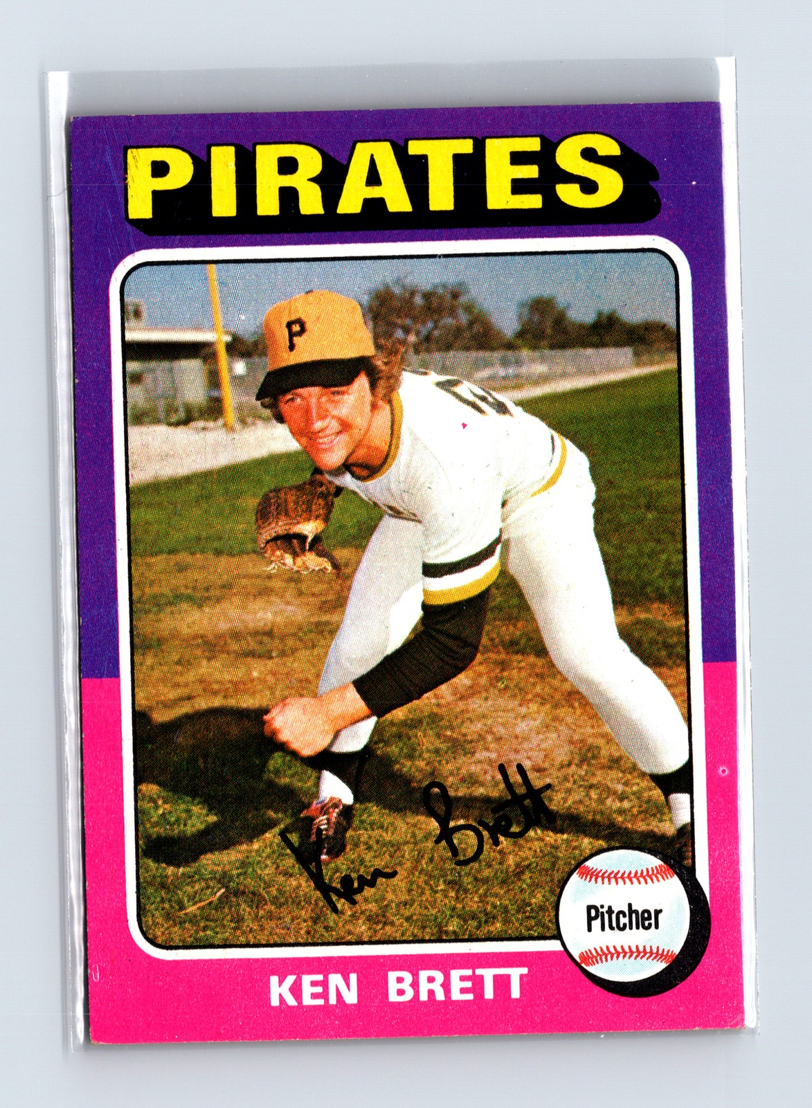 1975 Topps Baseball - SET BREAK - #250 Ken Brett