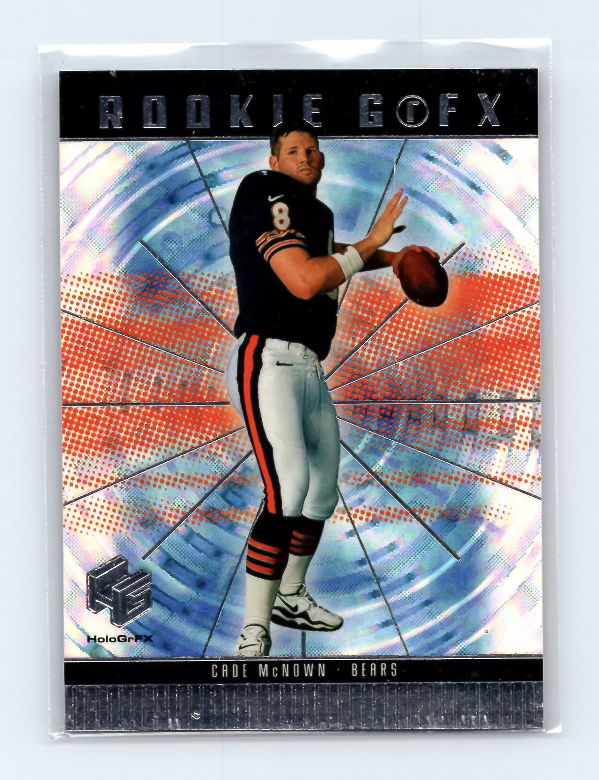 1999 Upper Deck HoloGrFX #70 Cade McNown Rookie Card Bears EXCELLENT